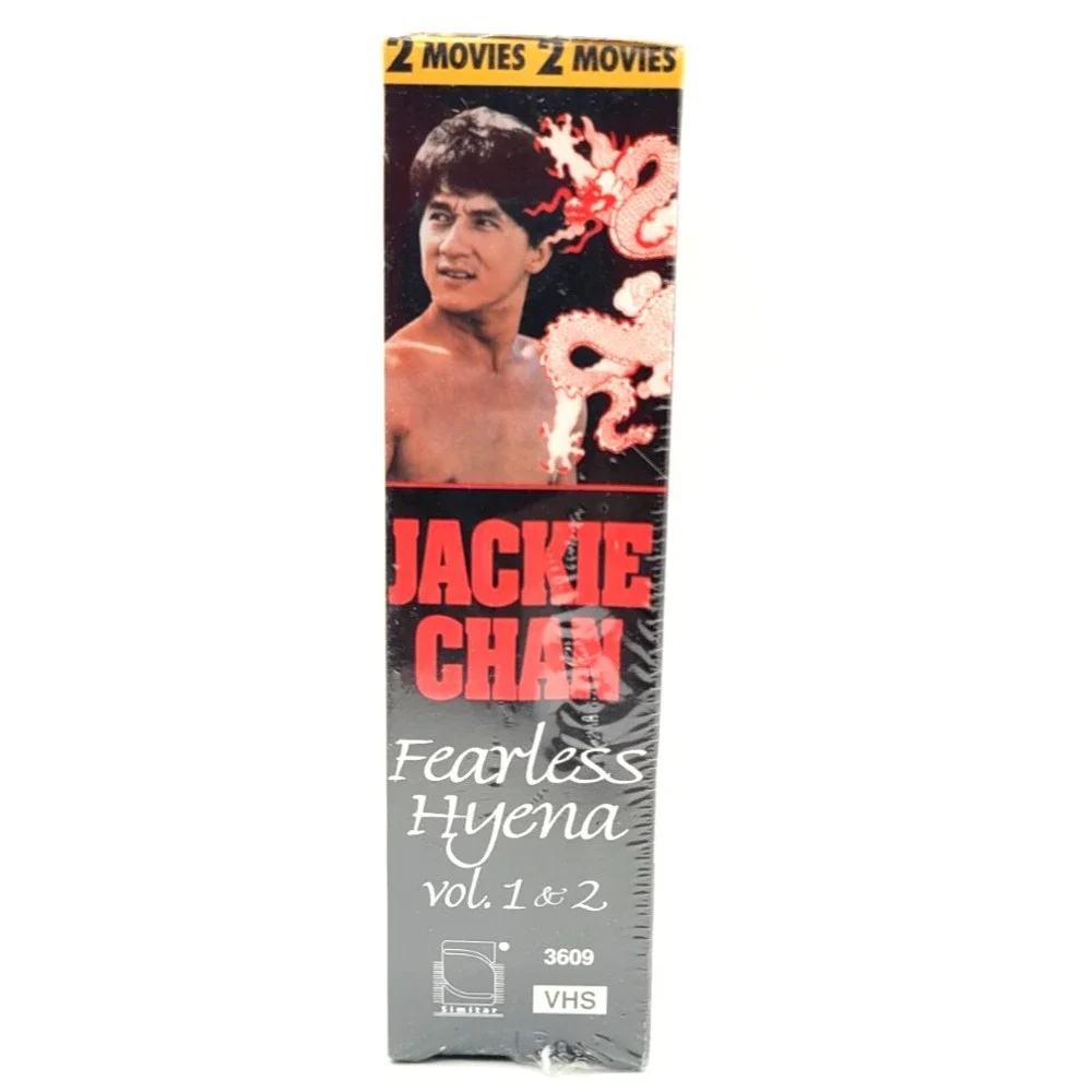 FEARLESS HYENA 1 & 2 SEALED VHS MOVIES‎ BOX SET 1995 JACKIE CHAN